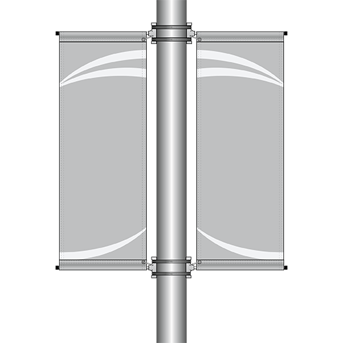 Street Pole Banner Brackets