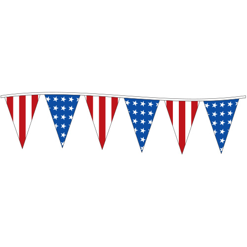 18″ x 12″ Americana Pennant